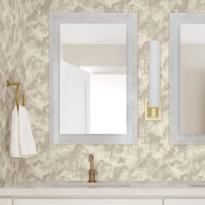 Toula Bronze Abstract Wallpaper