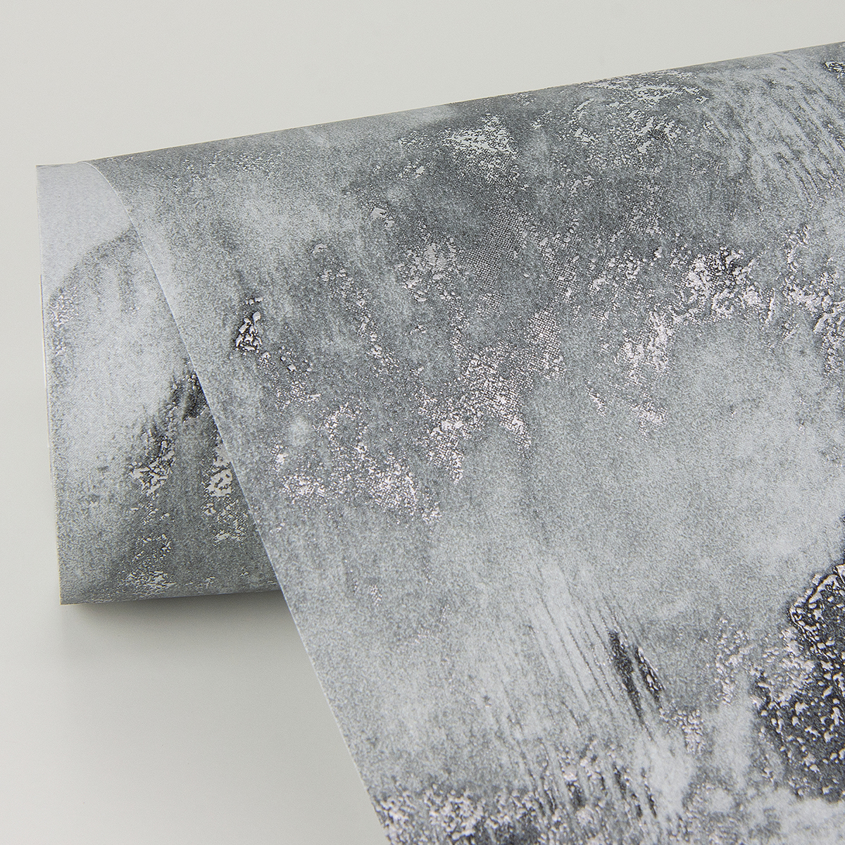 Toula Charcoal Abstract Wallpaper