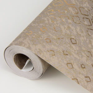 Alama Bronze Diamond Wallpaper