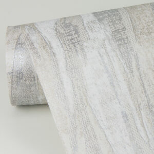 Suna Silver Woodgrain Wallpaper