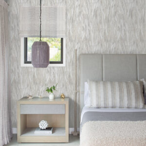 Suna Silver Woodgrain Wallpaper