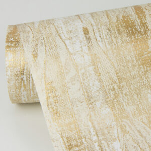 Suna Gold Woodgrain Wallpaper