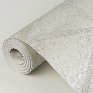 Mayari Platinum Tiled Wallpaper