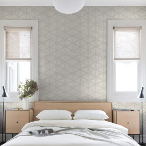 Mayari Platinum Tiled Wallpaper