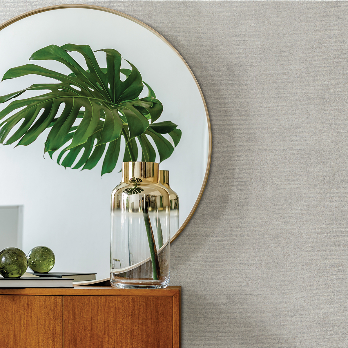 Tanso Silver Textured Wallpaper - Image 3