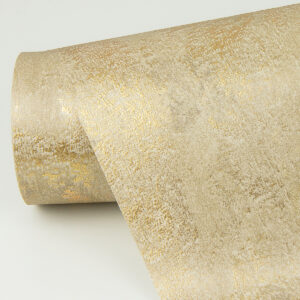 Deimos Gold Distressed Texture Wallpaper