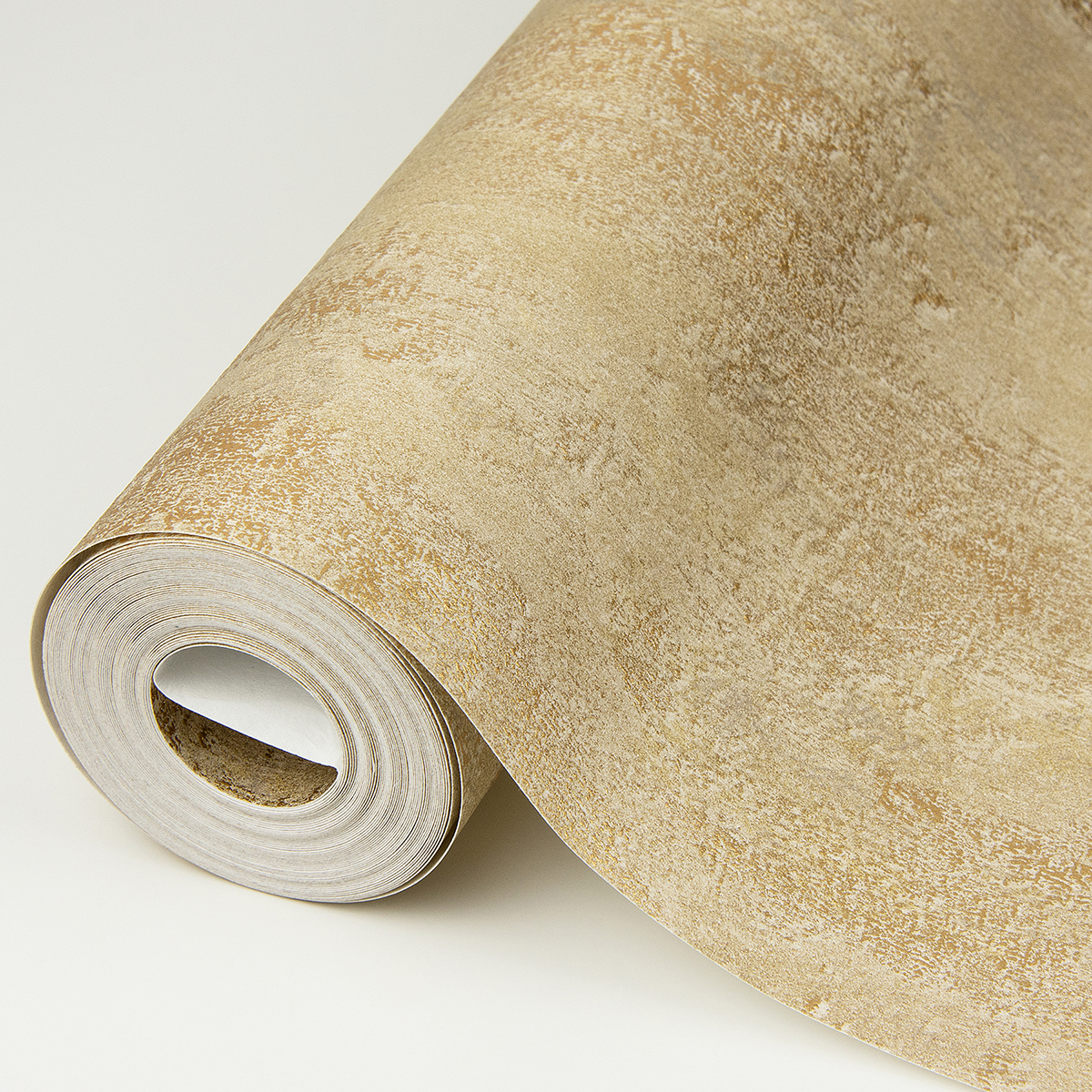 Deimos Gold Distressed Texture Wallpaper - Image 4