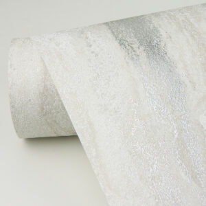 Delesse Platinum Marbled Wallpaper