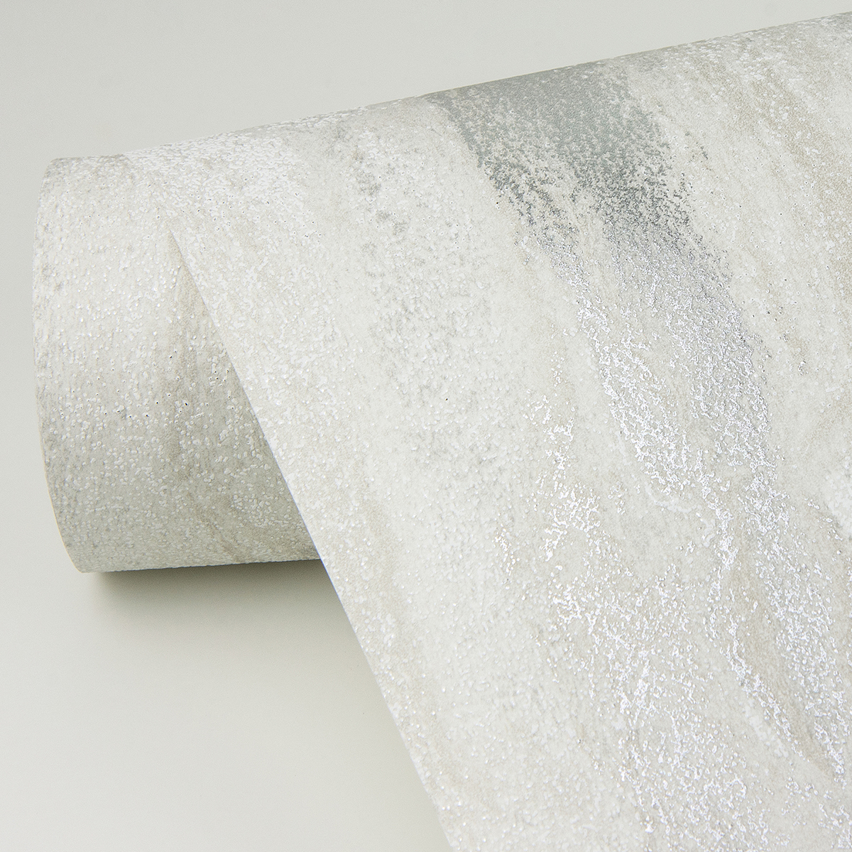 Delesse Platinum Marbled Wallpaper