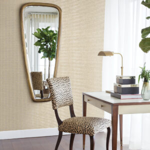 Wanchai Metallic Grasscloth Wallpaper