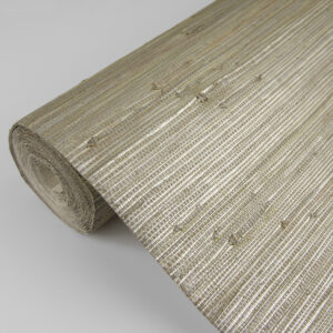 Iriga Gold Grasscloth Wallpaper