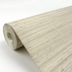 Changzou Beige Grasscloth Wallpaper