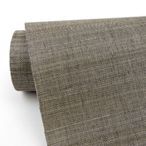 Nanking Brown Grasscloth Wallpaper