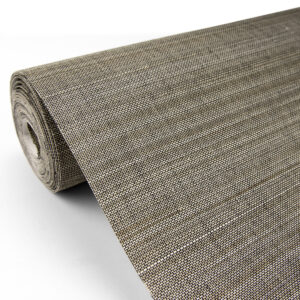 Nanking Brown Grasscloth Wallpaper