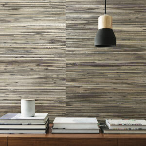 Surin Metallic Grasscloth Wallpaper