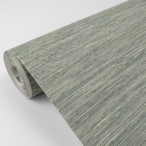 Batad Green Grasscloth Wallpaper