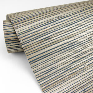 Ranong Champagne Grasscloth Wallpaper