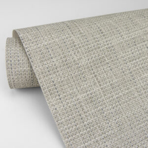 In the Loop Neutral Faux Grasscloth Wallpaper