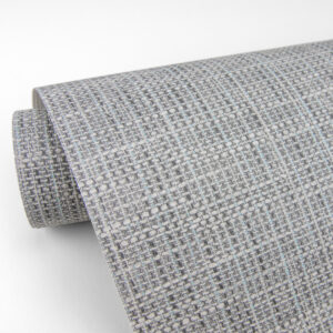 In the Loop Multicolor Faux Grasscloth Wallpaper
