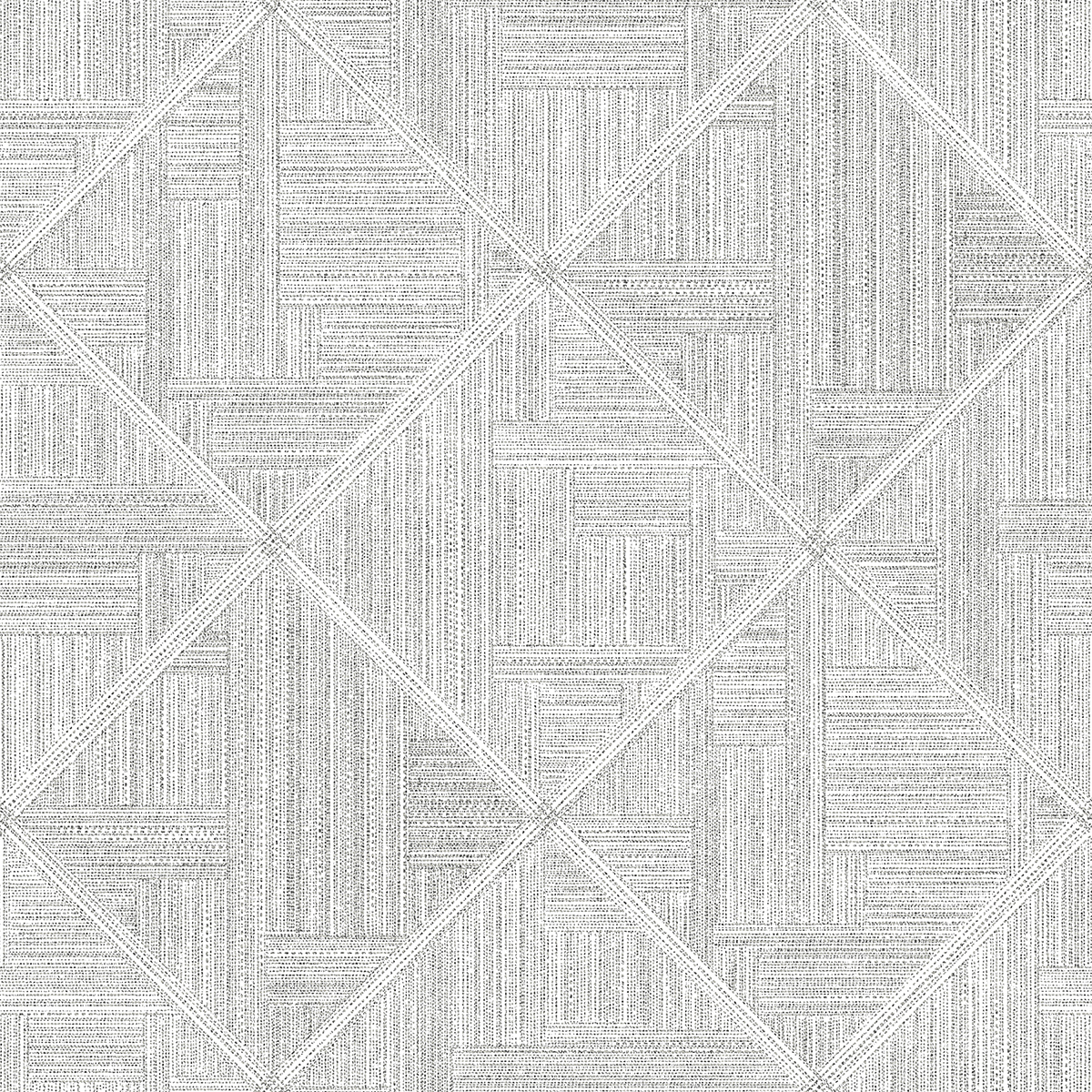 Cade Grey Geometric Wallpaper