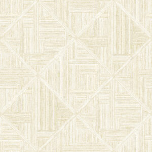 Cade Yellow Geometric Wallpaper