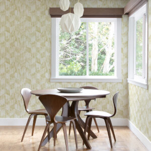 Demi Yellow Distressed Wallpaper
