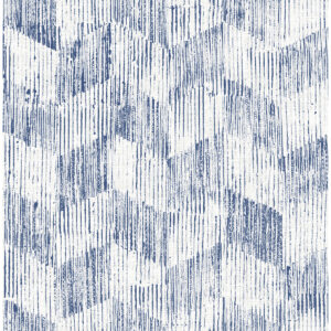 Demi Indigo Distressed Wallpaper