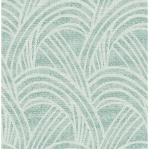 Farrah Green Geometric Wallpaper