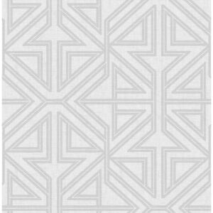 Kachel Grey Geometric Wallpaper
