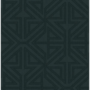 Kachel Teal Geometric Wallpaper