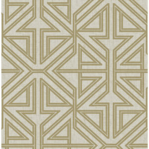 Kachel Gold Geometric Wallpaper