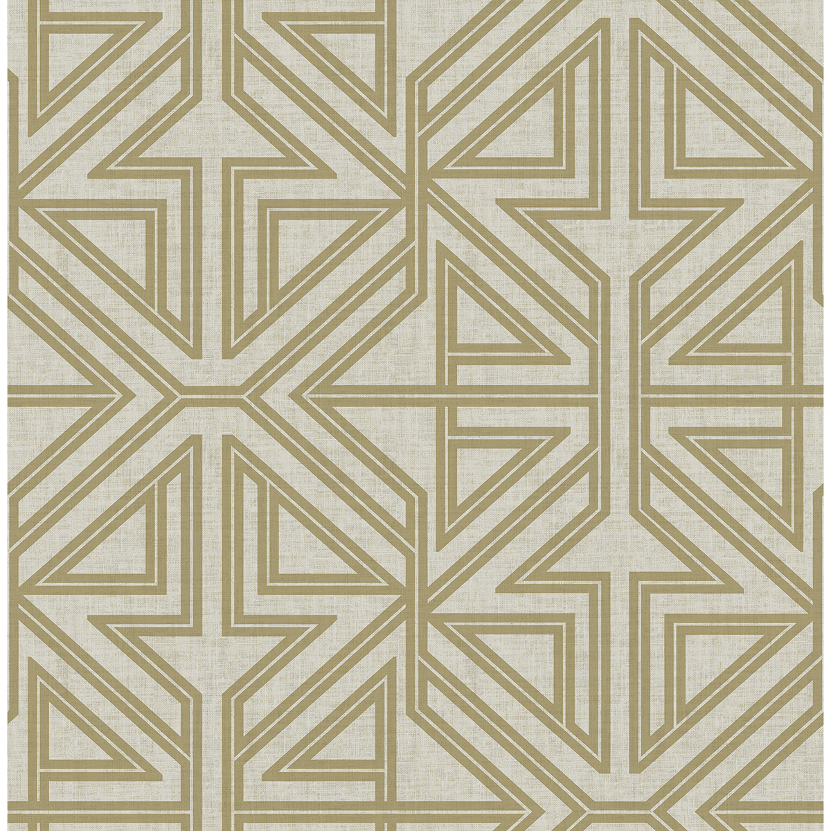 Kachel Gold Geometric Wallpaper