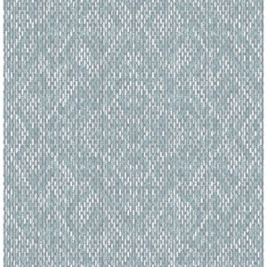 Felix Sky Blue Geometric Wallpaper