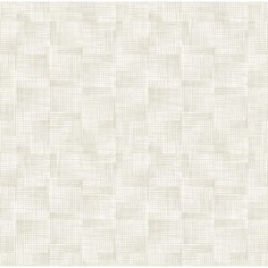 0056965 ting cream abstract woven wallpaper