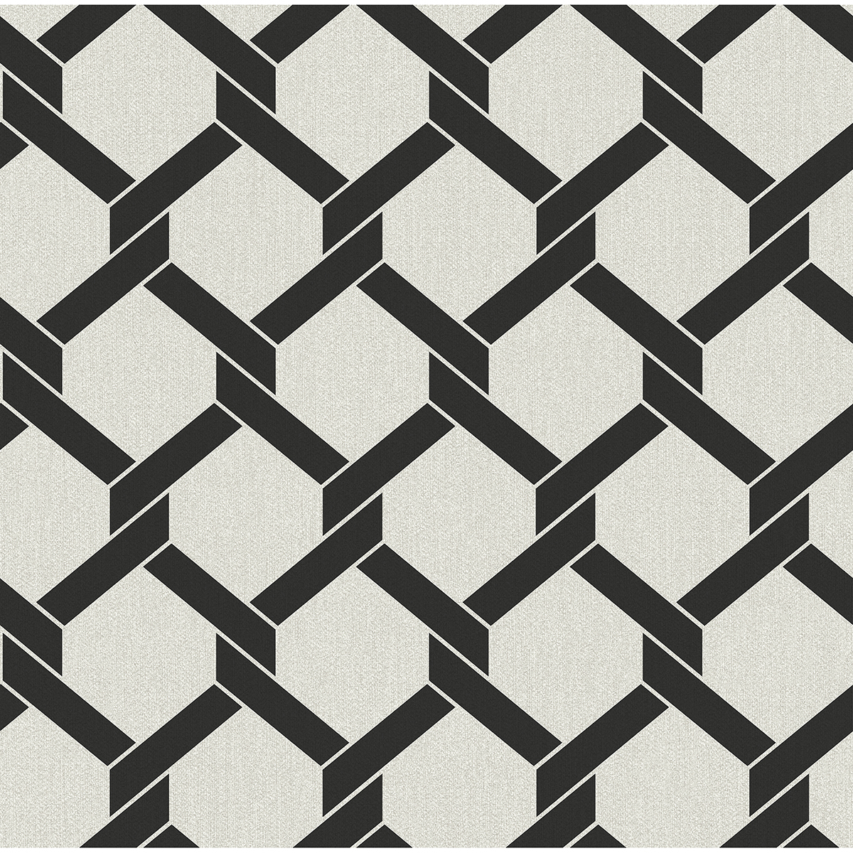 0056997 payton black hexagon trellis wallpaper
