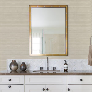 Skyler Cream Striped Wallpaper