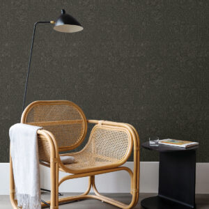 Flannery Espresso Animal Hide Wallpaper