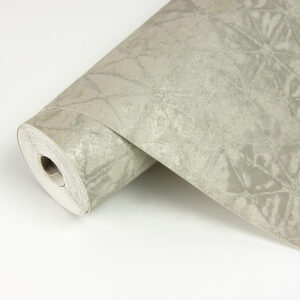 Odell Silver Antique Tiles Wallpaper