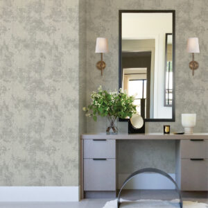 Odell Silver Antique Tiles Wallpaper