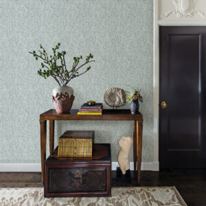 Wright Slate Textured Triangle Wallpaper