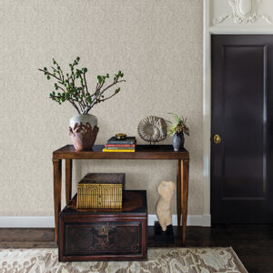 Wright Platinum Textured Triangle Wallpaper