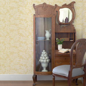 Morris Yellow Leaf Wallpaper
