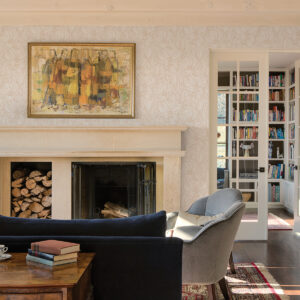 Selwyn Metallic Copper Floral Wallpaper