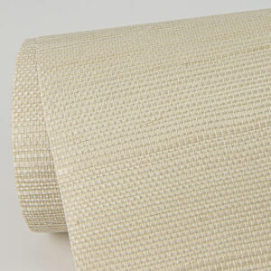 Hetao Cream Sisal Grasscloth Fine Woven Wallpaper