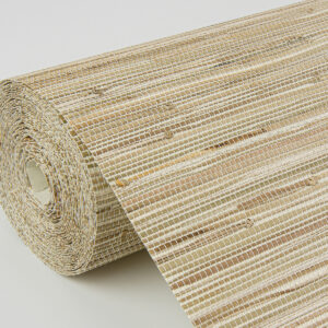Sogen Khaki Knotted Sea Grasscloth Wallpaper