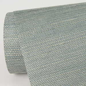 Zhejiang Aquamarine Sisal Grasscloth Wallpaper
