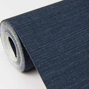 Peninsula Navy Sisal Grasscloth Wallpaper