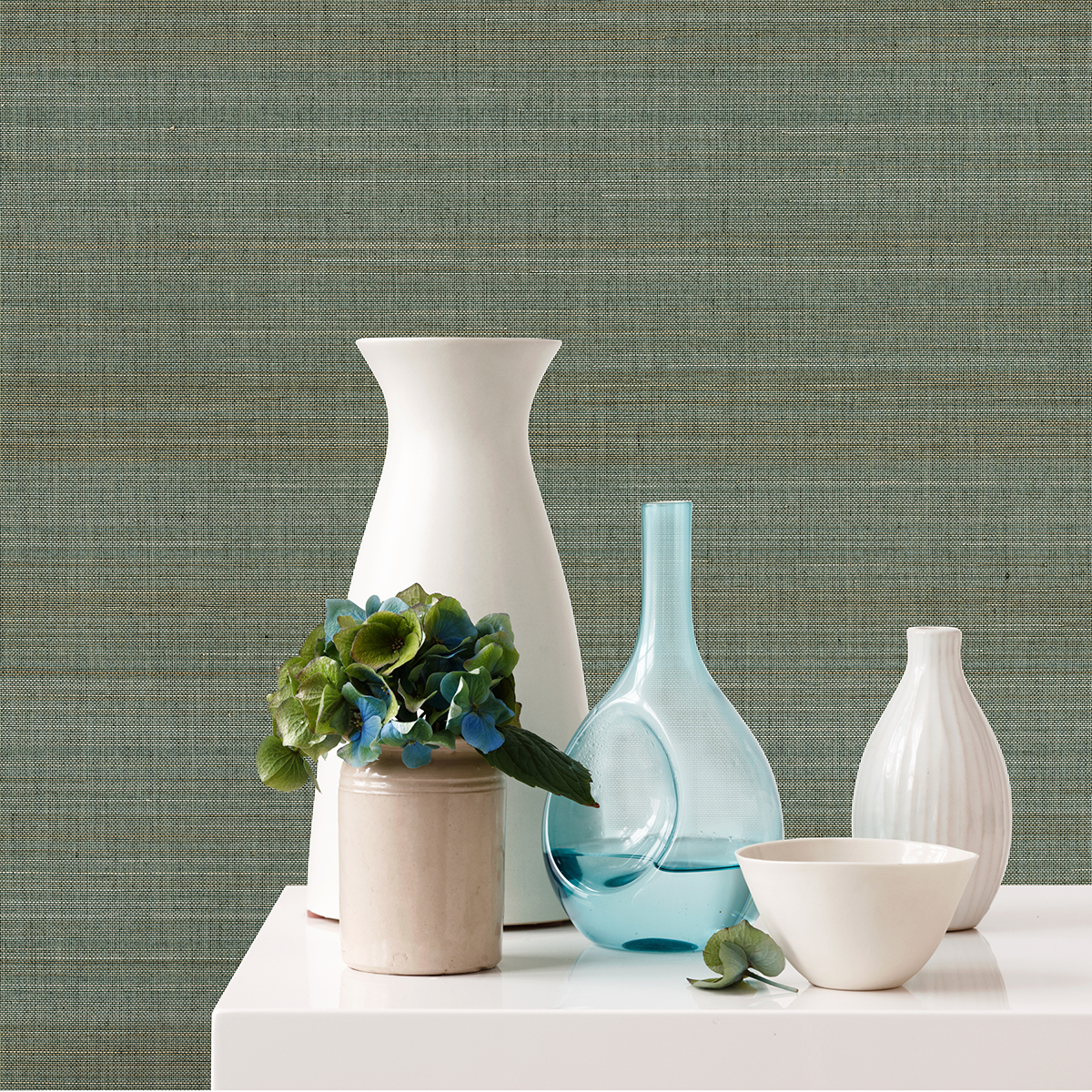 0058907 mai teal abaca grasscloth wallpaper