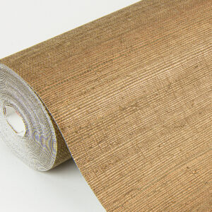 Caihon Bronze Sisal Grasscloth Wallpaper