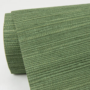 Kira Green Hemp Grasscloth Wallpaper
